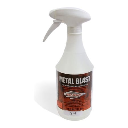 Rust Bullet Llc Rust Bullet Metal Blast Metal Cleaner, Conditioner and Etcher 24 oz. Spray Can MB24SP MB24SP